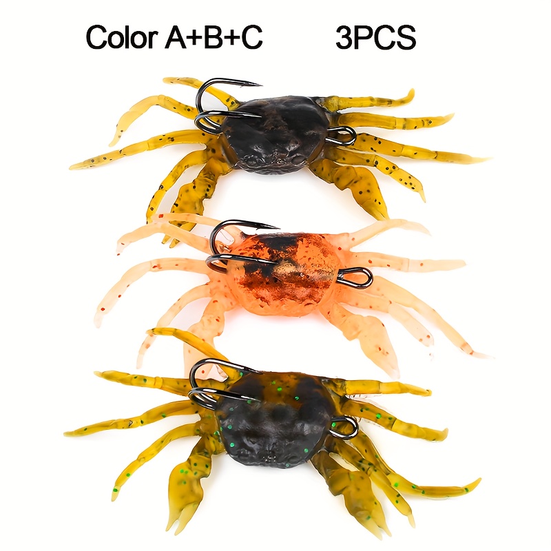 Soft Fishing Lures Crab Artificial Bait