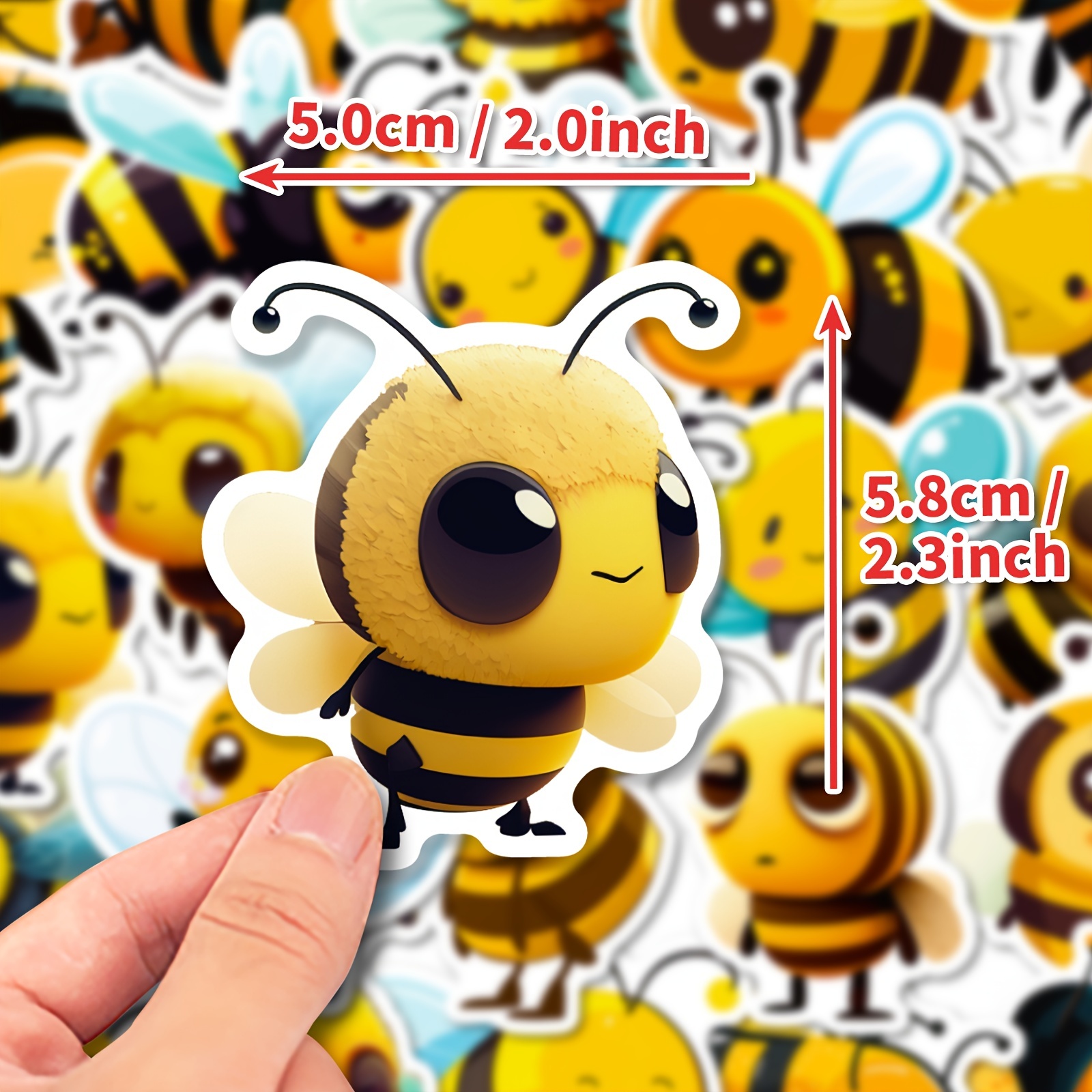 Cute Bumble Bee Stickers