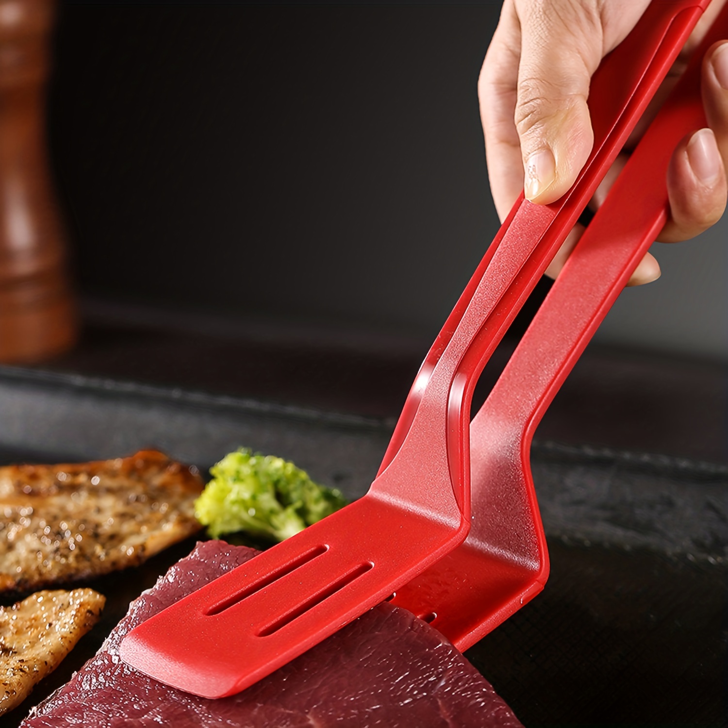 Serving Tongs Christmas Food Tongs Barbecue Tongs - Temu