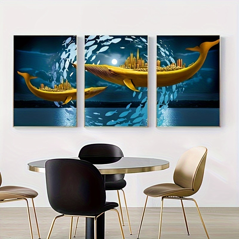 Canvas Poster Fisherman Fishing Painting Canvas Aesthetic - Temu