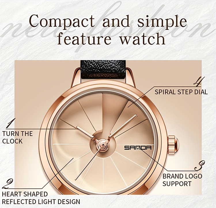 Leisure simple vintage quartz cheap watch