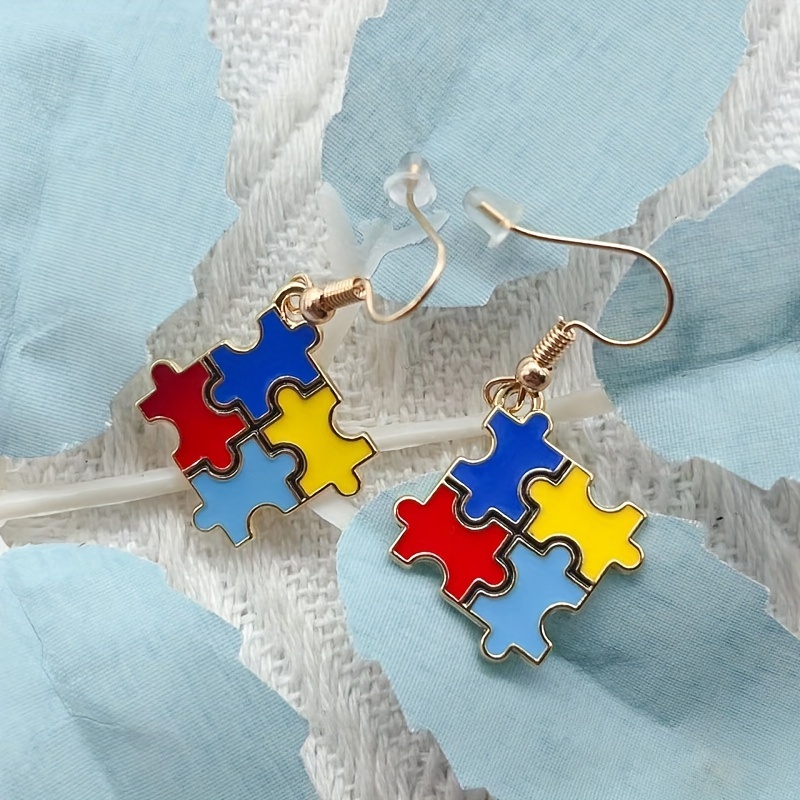 Autism Awareness Colorful Puzzle Piece Underwear for Womens