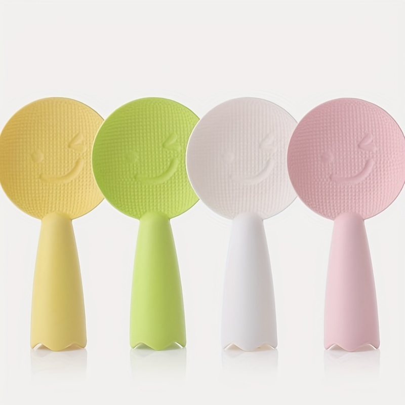 Smiling Rice Paddle Plastic Rice Spoon Kitchen Utensils