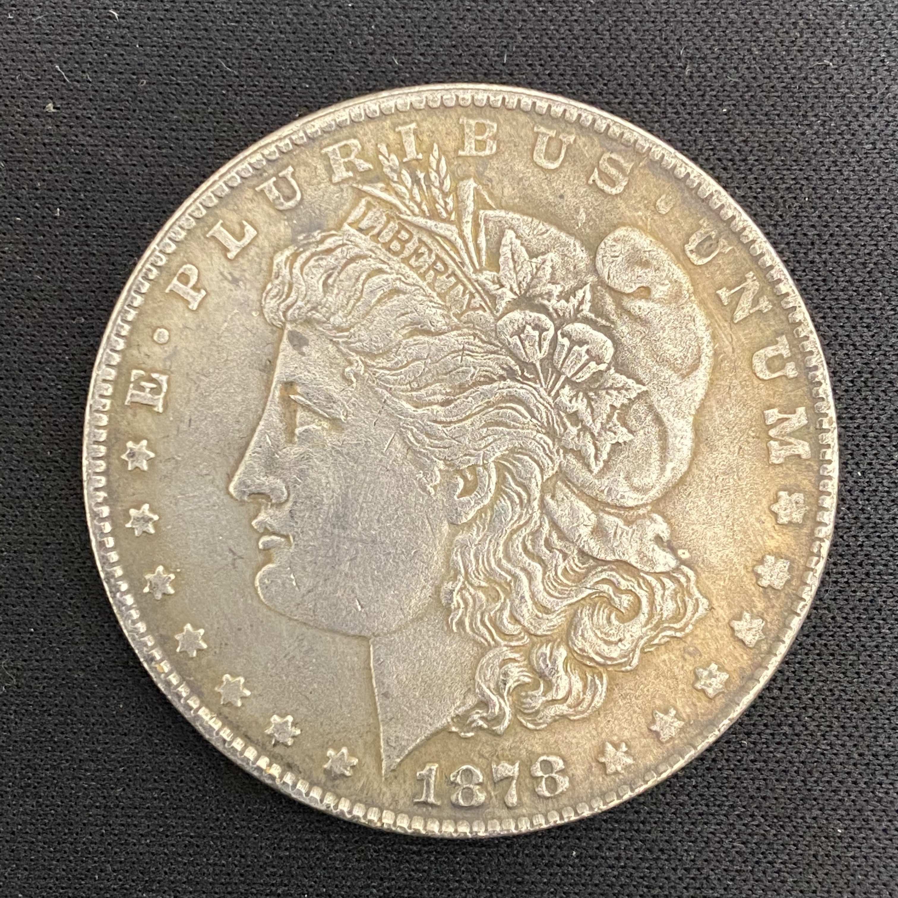 1 Old Silver Dollar Collectible | Antique Commemorative Gift Idea