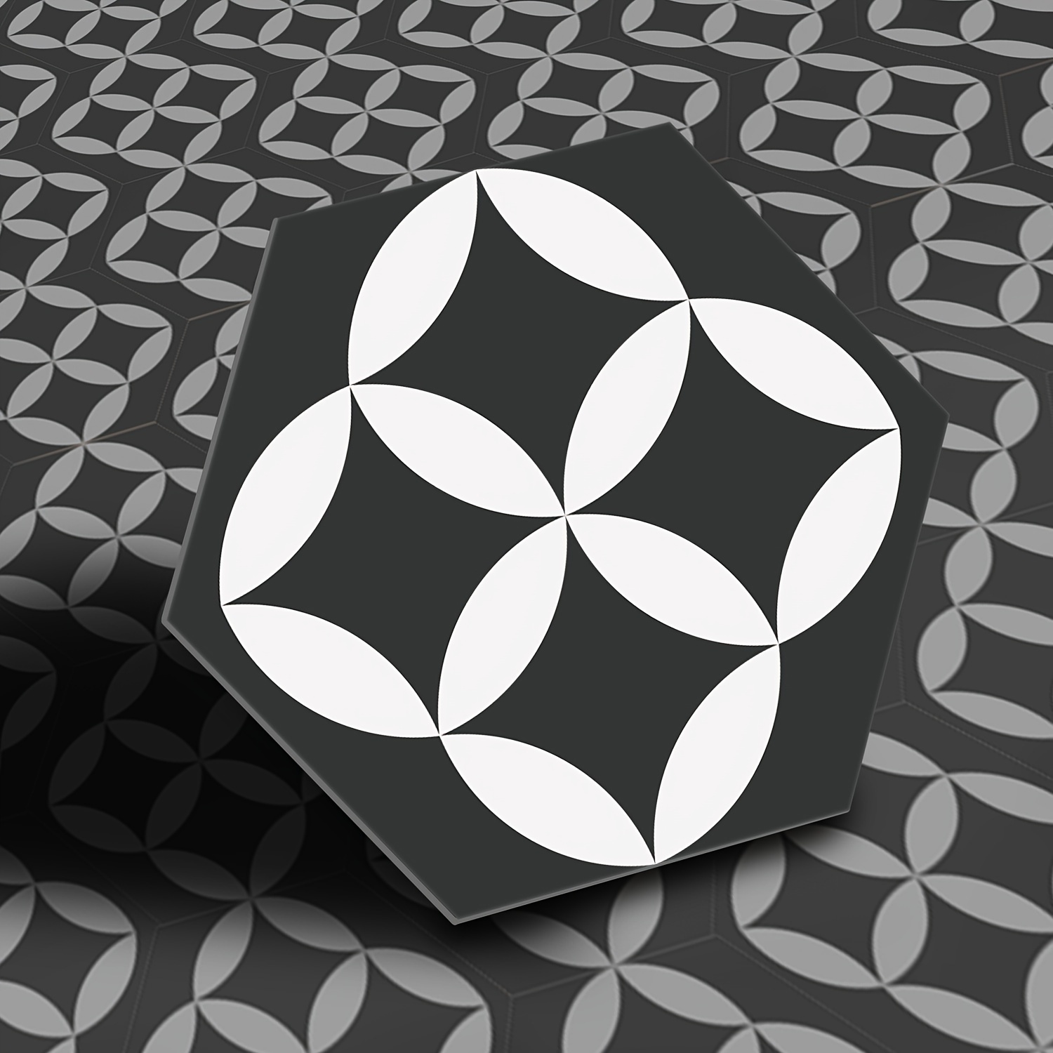 Green Geometric Peel And Stick Vinyl Tile Stickers 8x8 - Temu