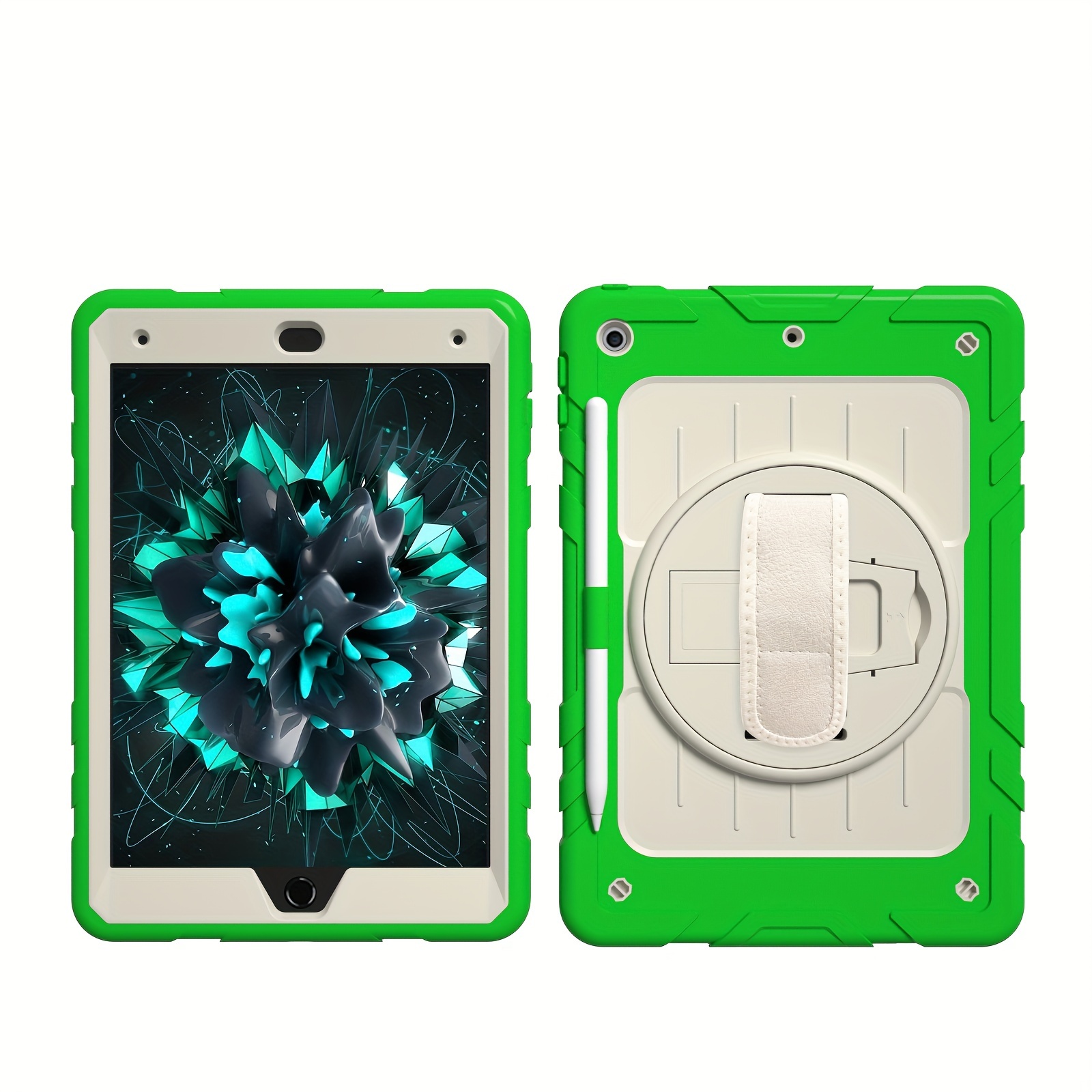 Funda para iPad de 10ª generación de 10.9 pulgadas 2022 con soporte para  lápices Verde