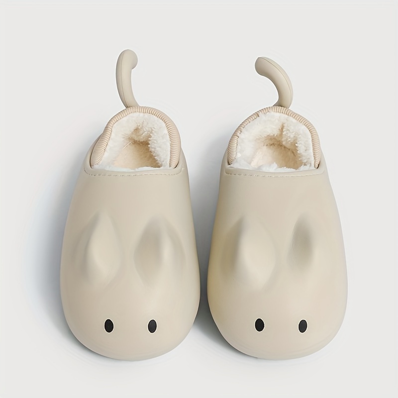 Toddler / Kid Apricot Slip-on Plush Shoes