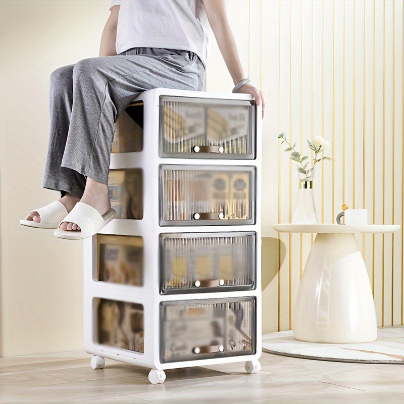 2-Drawer Mini Multi-level Desktop Storage Shelf