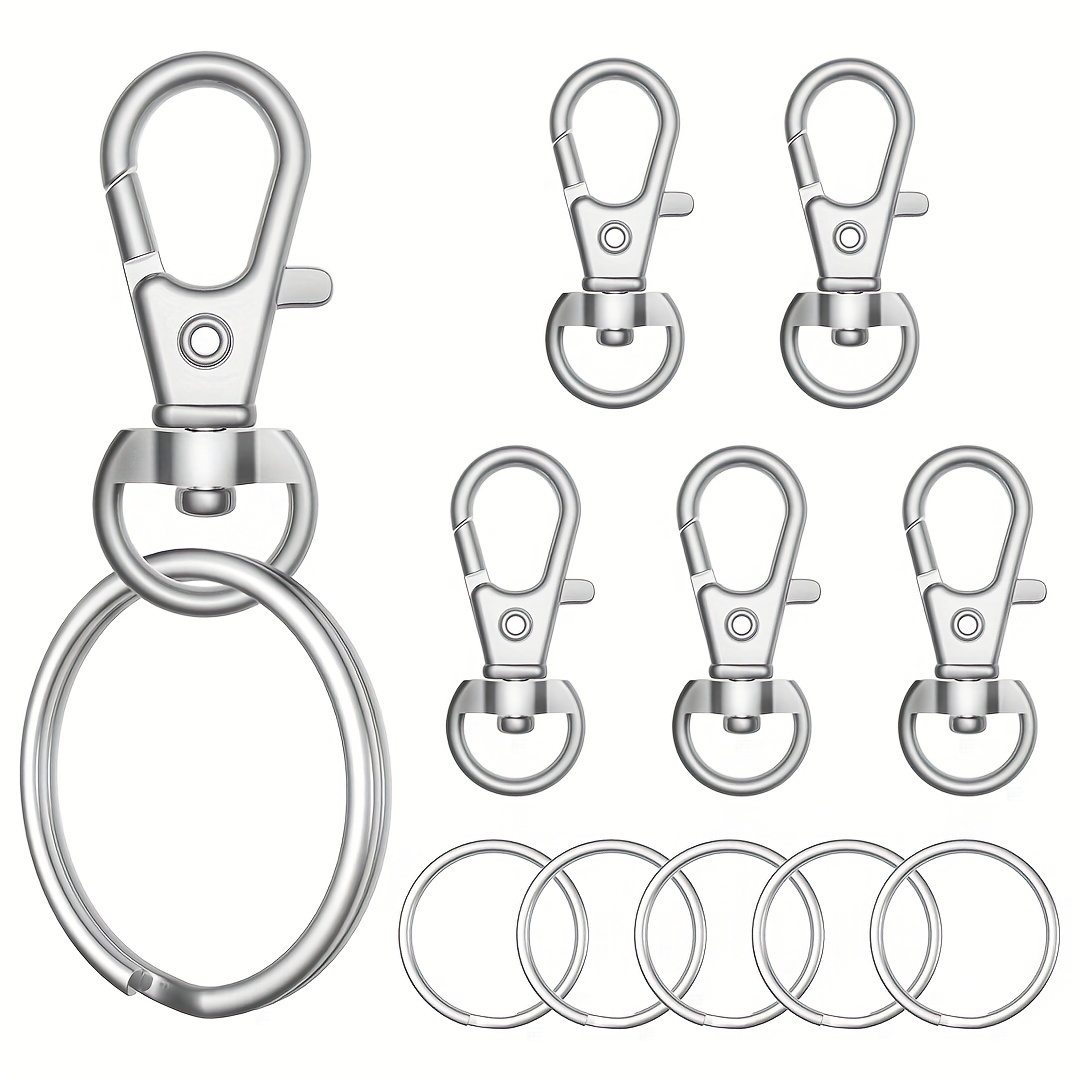 Key Chain Hooks Key Rings Key Chain Clip Hooks Rings Diy - Temu United  Kingdom