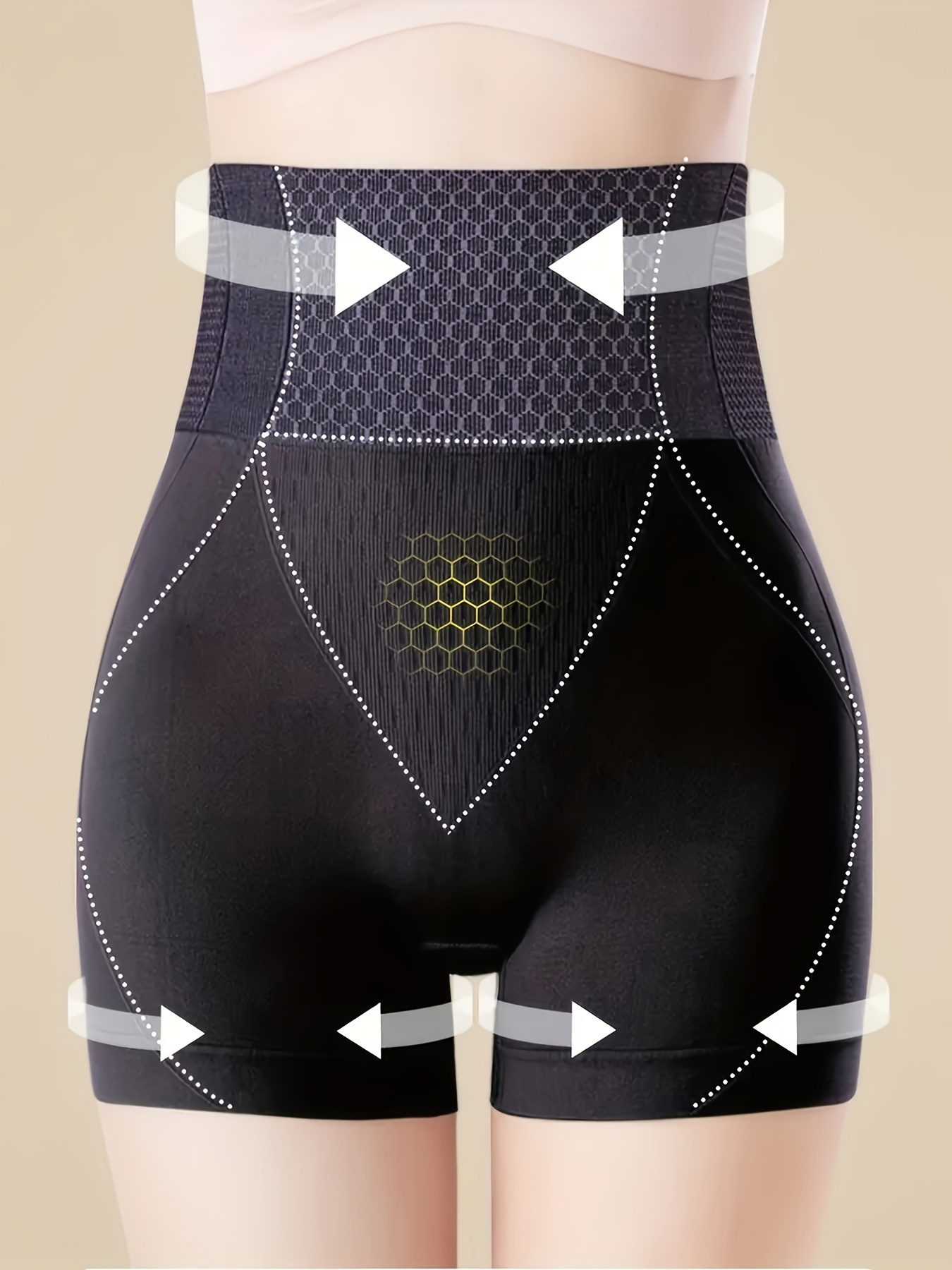 High Waist Slimming Shorts Seamless Women Tummy Control Belt - Temu