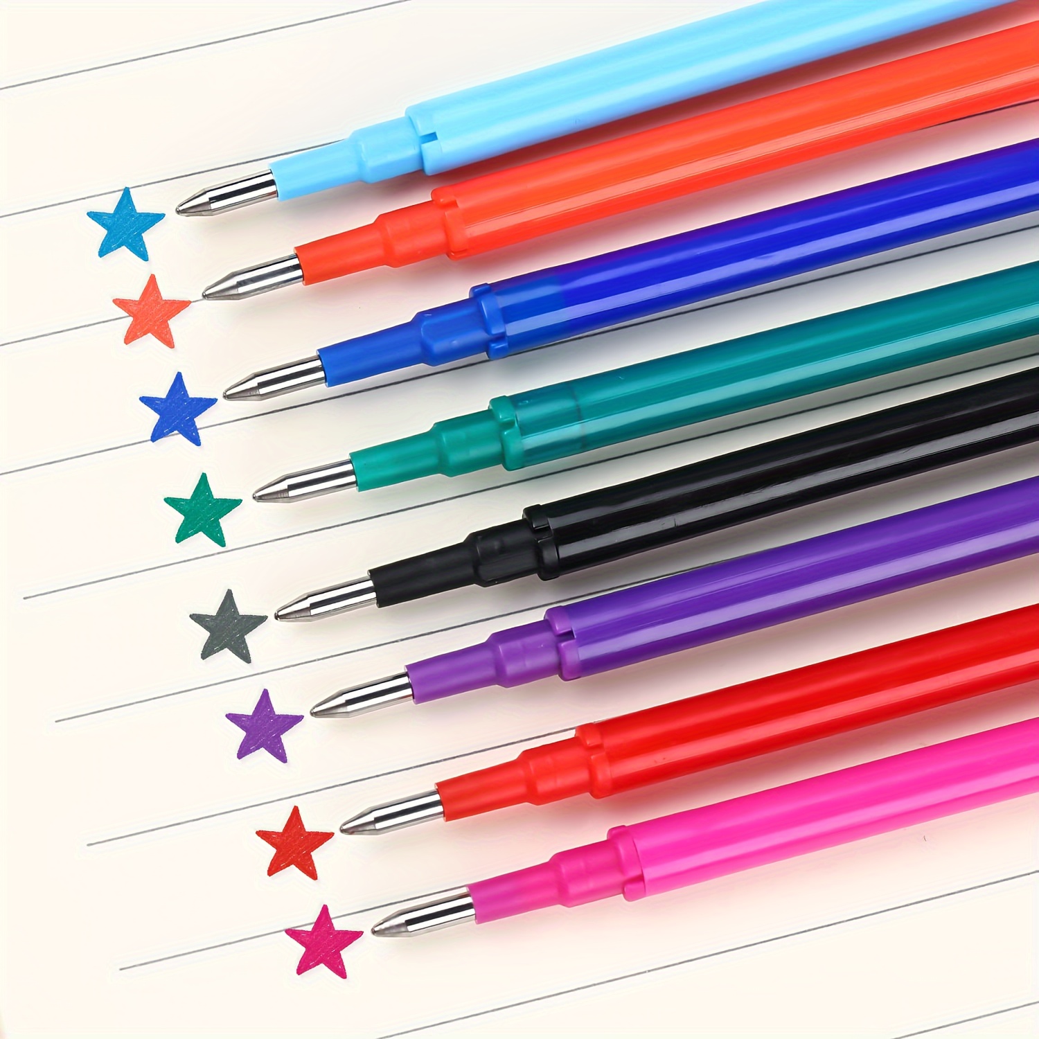 Colorful Erasable Gel Pen - Temu Saudi Arabia