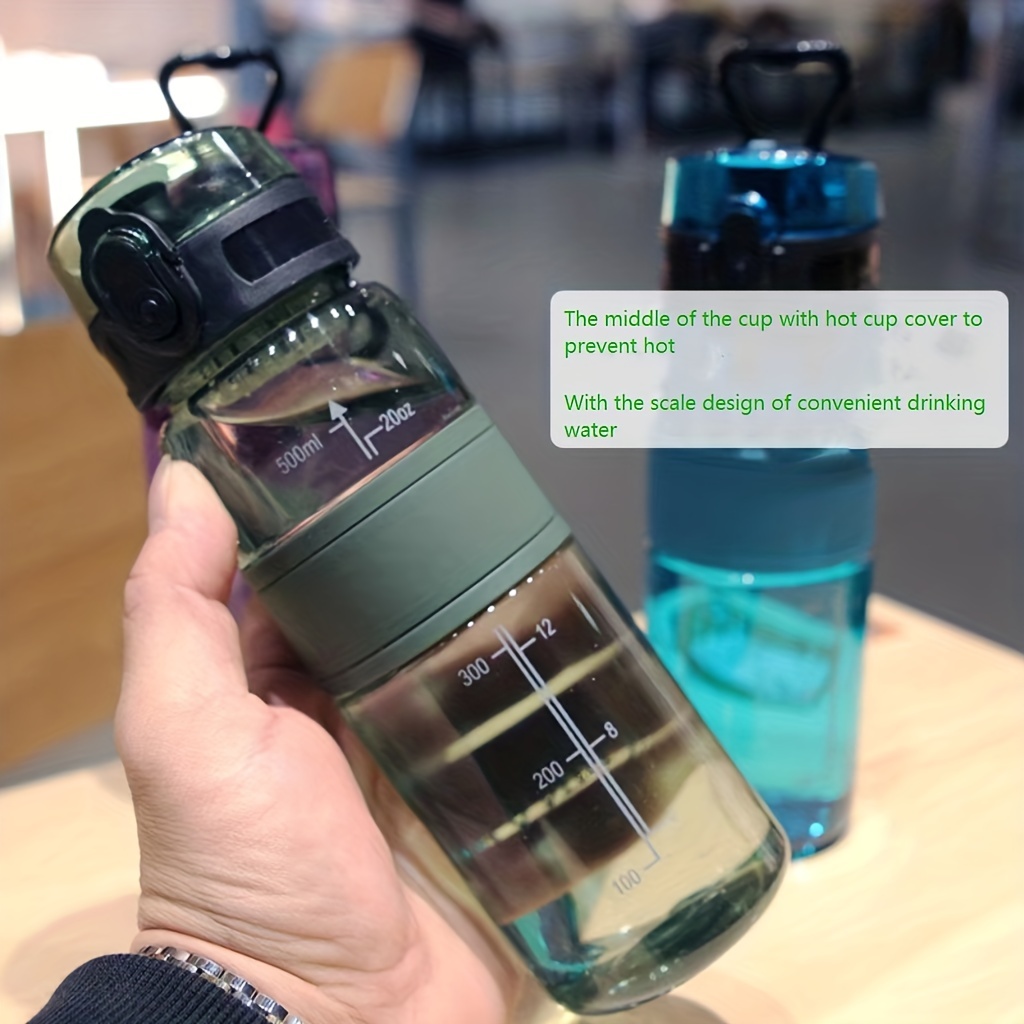Transparent Water Bottle Portable Sport Cup For Drinking Kitchen