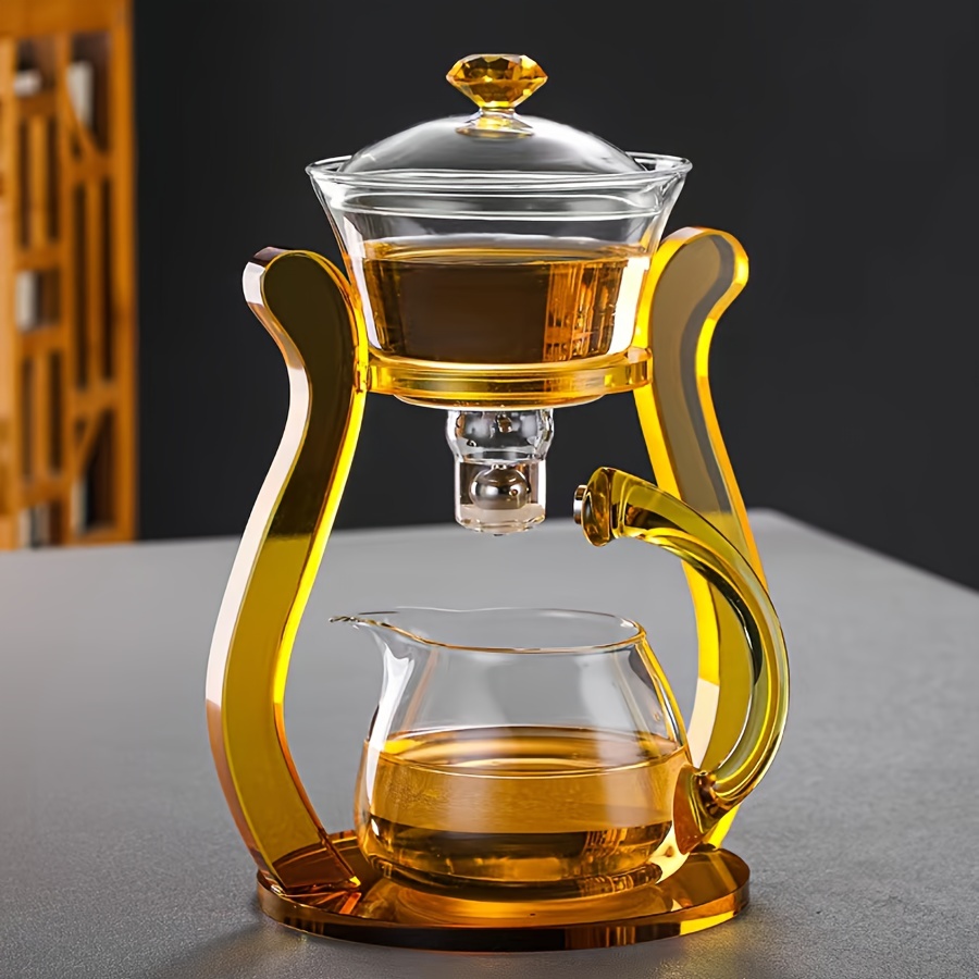 1 Set Transparent Clear Home Tea Kettle Glass Clear Tea Pot for Water Tea  Office