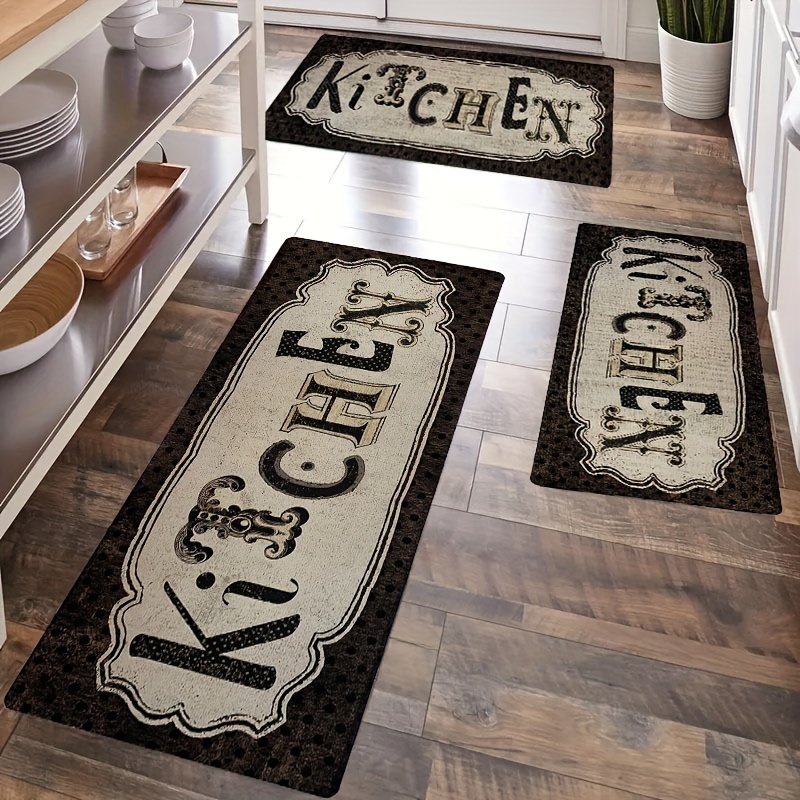 Anti-fatigue Kitchen Mat, Anti-slip Hallway Balcon Polyester Carpet,  Absorbent Bath Mat, Laundry Floor Mat, Entrance Doormat, Washable Household  Runner Rug For Hallway Laundry - Temu