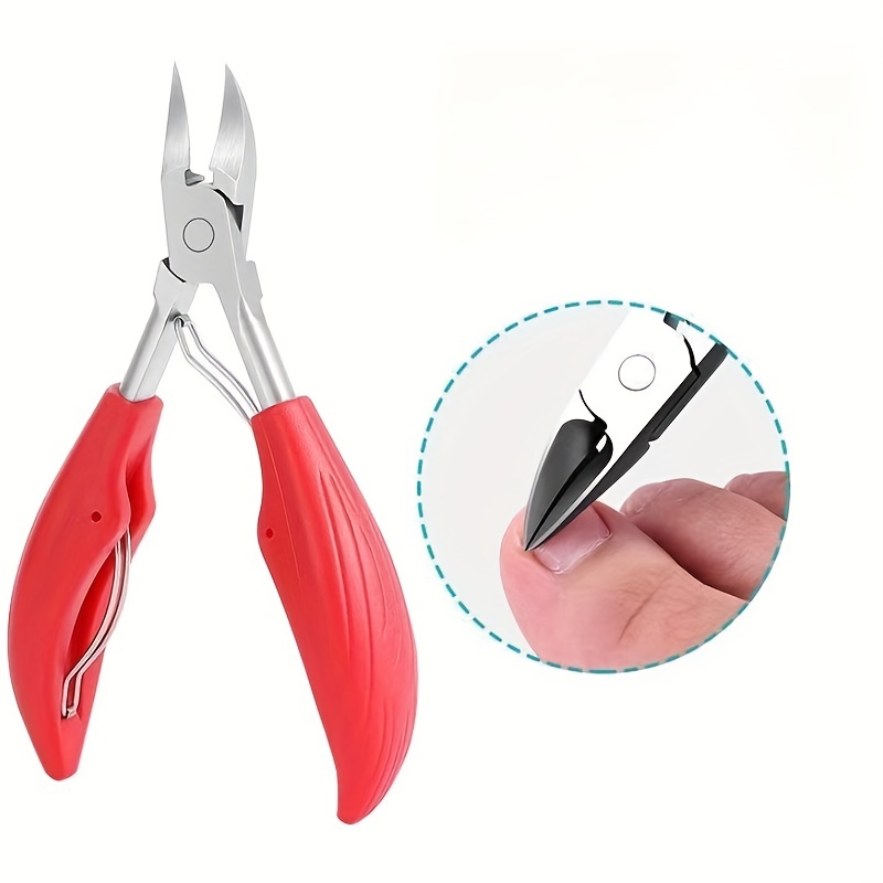 1Pc Nail Clippers For Thick Or Ingrown Toenails Super Sharp Long