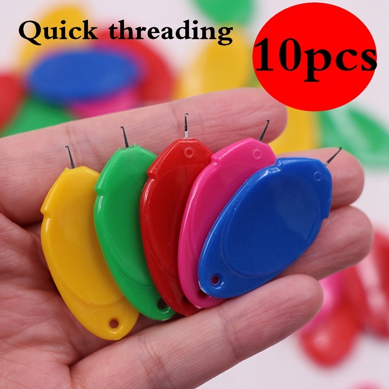 Needle Threaders 10 Pcs Needle Threader Tool For Hand Sewing And