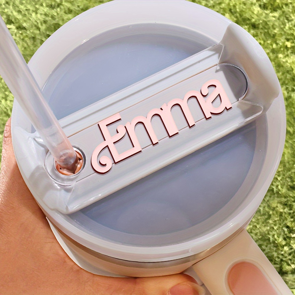 Acrylic Name Plates Name Tag For Tumbler - Temu