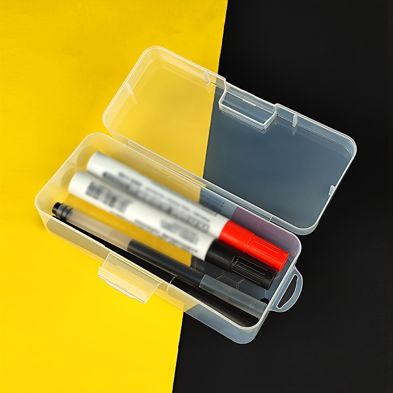 ▷ Caja de Plástico Bisagra Grande Transparente ✓ Disponible