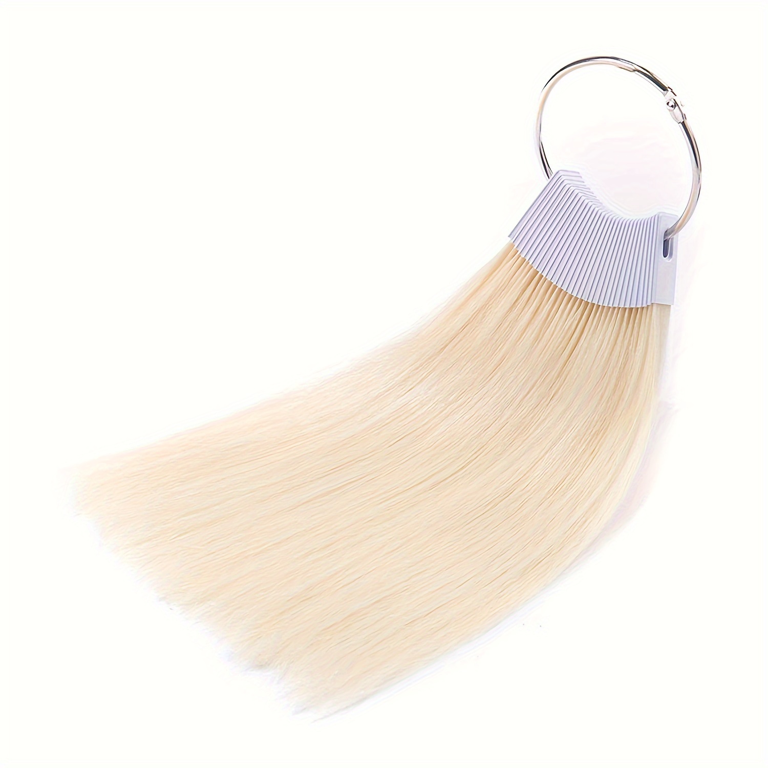 30 piezas de muestras de cabello humano, piezas de cabello liso para probar el color para pruebas de teñido, perfectas para uso profesional, 20.32 cm, 30 piezas, 1.94 oz/pack, accesorios para el cabello