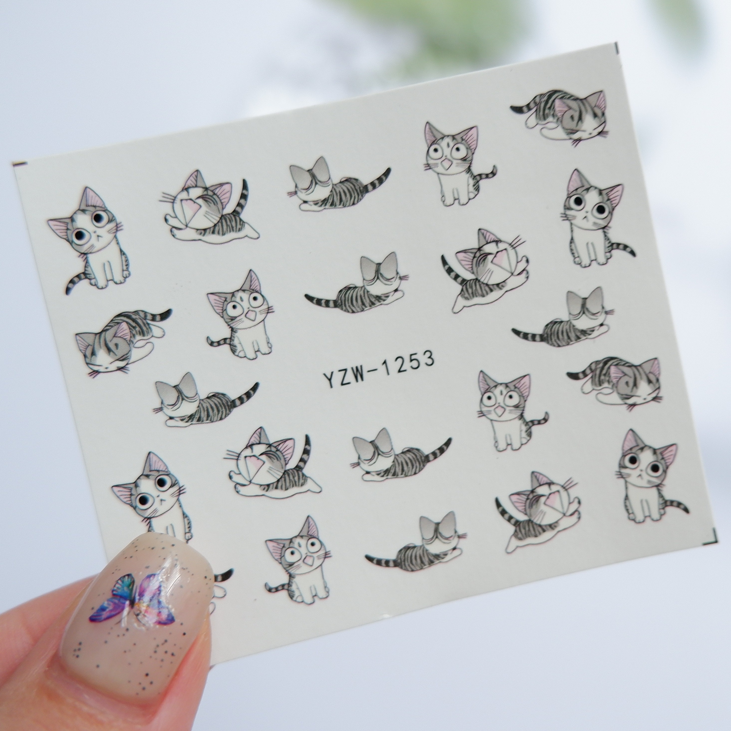 Cute Cat Stickers 45pcs