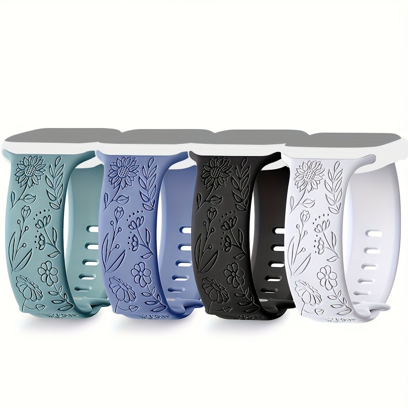 Compatible avec les accessoires de bracelet en silicone souple