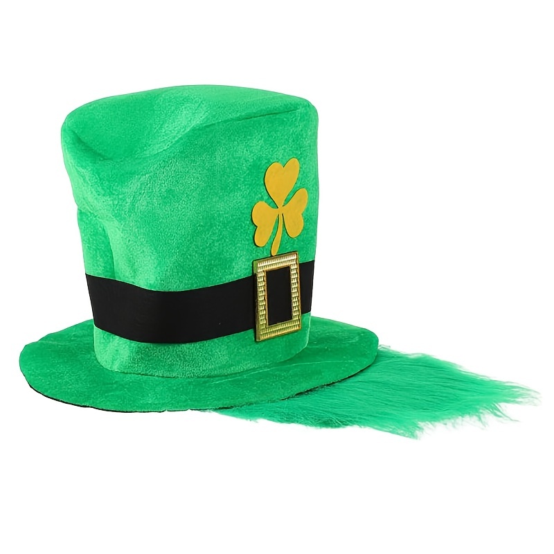 2 Leprechaun Hat And Beard Sets St Patricks Day Green