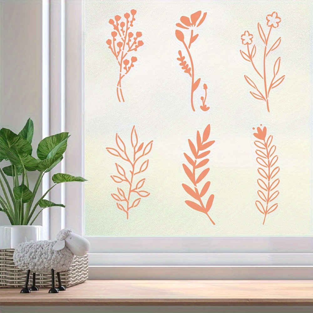 10 Pieces Leaf Painting Stencils Leaf Wall Stencil Botanical Leaves  Reusable DIY Crafts Drawing Templates Stencils for Painting on Wood Wall  Canvas