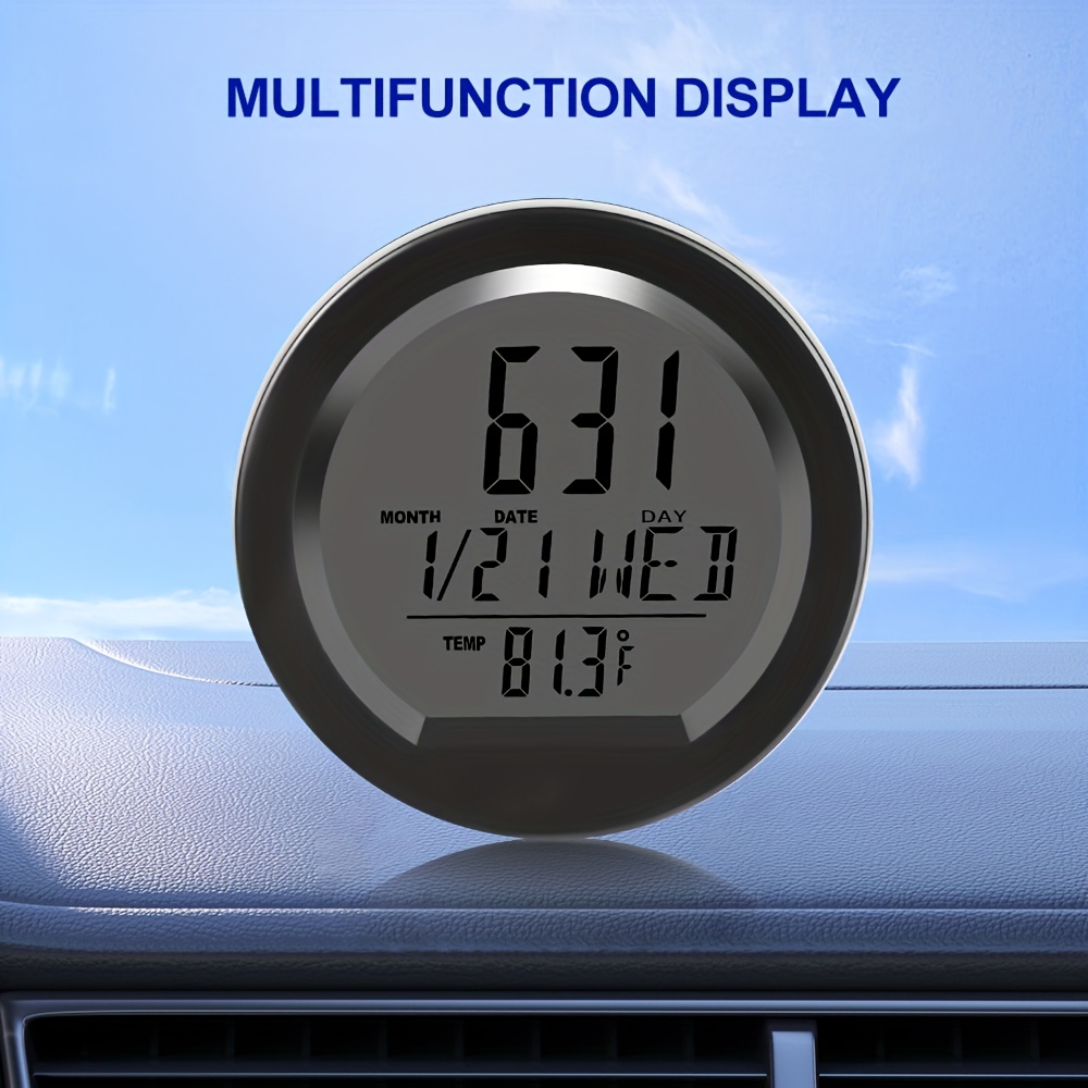 Horloge de température de voiture pour voiture Auto Led Moniteur
