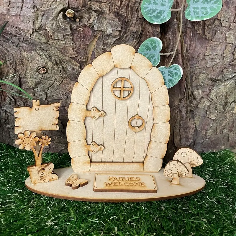 Fairy - Laser Cut Out Unfinished Wood Craft Shape MYTH130 Fairy - Laser Cut Out Unfinished Wood Craft Shape MYTH130