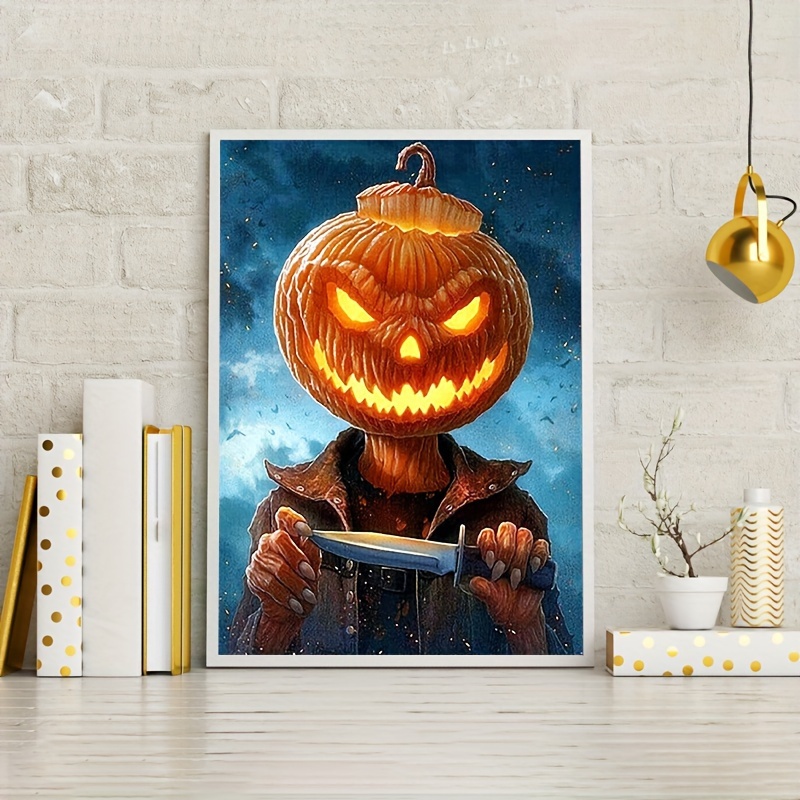 Diy Halloween Decor Anime Character Pattern Diamond Painting - Temu