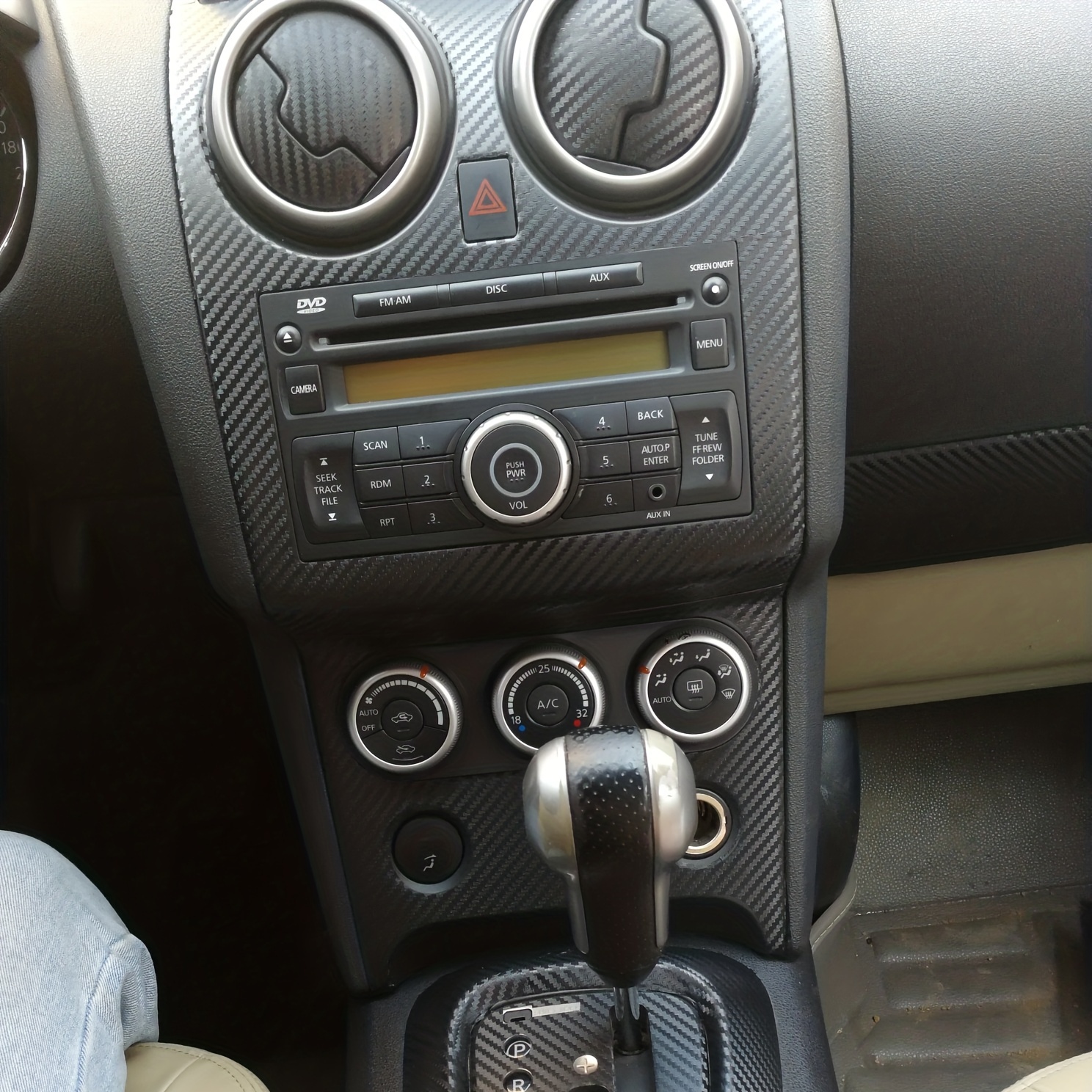 Kofferraumleiste für Nissan Qashqai J10 2006-2014 Keyless Chrom Heck E