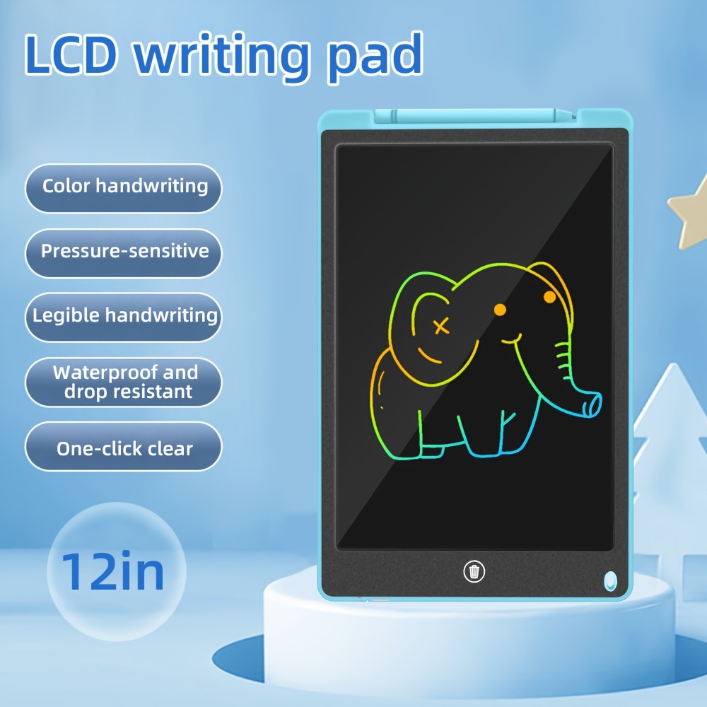 Toddler LCD Lavagna Luminosa Per Disegno A Mano, Impermeabile Con  Protezione Degli Occhi Per Disegni E