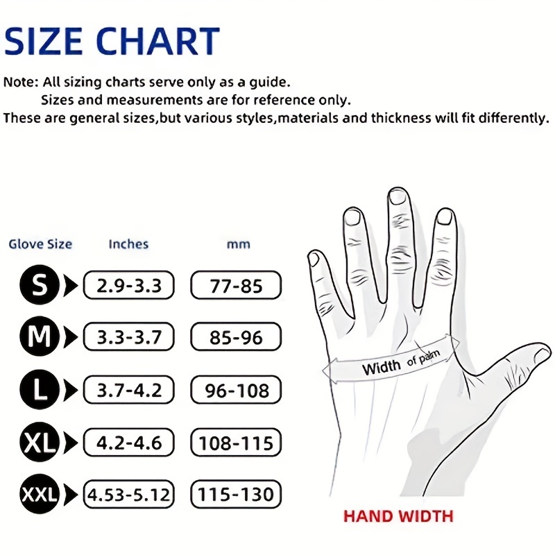 10/30/60 Piezas Guantes Desechables Nitrilo Impermeables - Temu