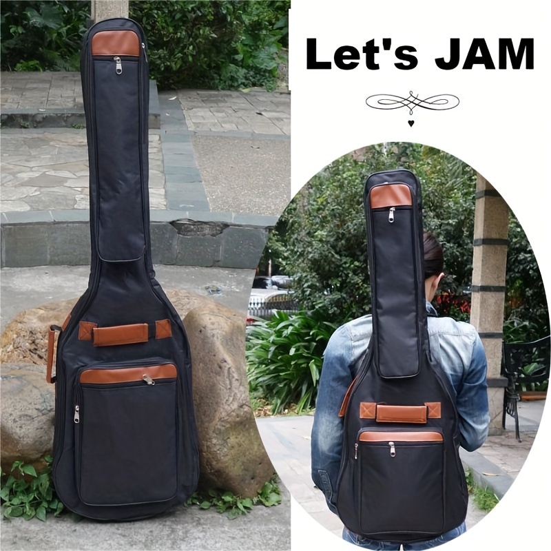 

Premium Electric Guitar Bass Gig Bag - Keep Your Instrument Safe And Secure