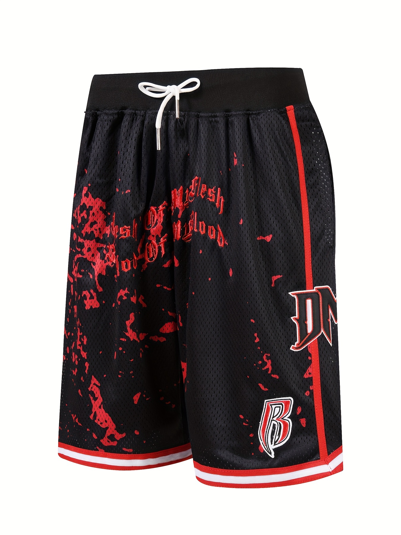 Plus Size Men's Basketball Jersey Shorts Quick Dry - Temu Mexico