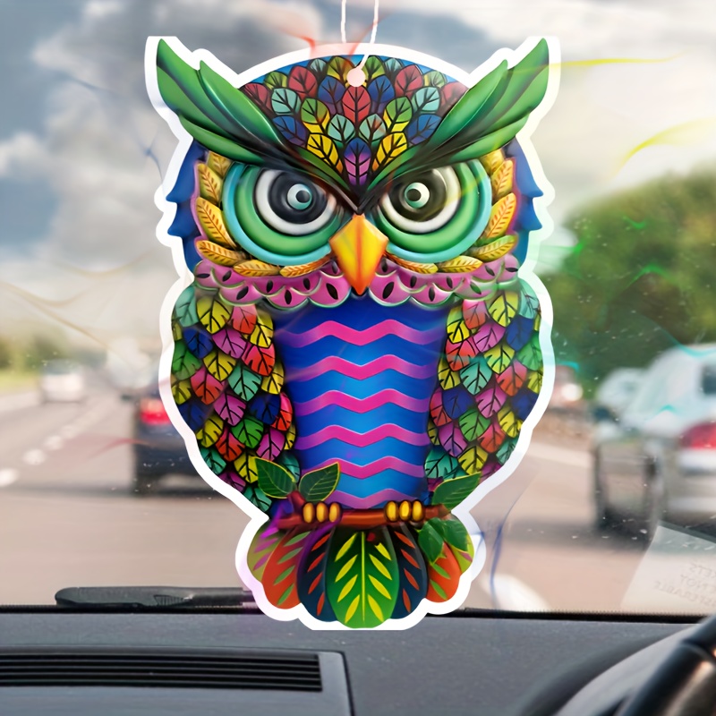 Weird Magic Colorful Bird Shaped Scented Tablet Car Hanging - Temu