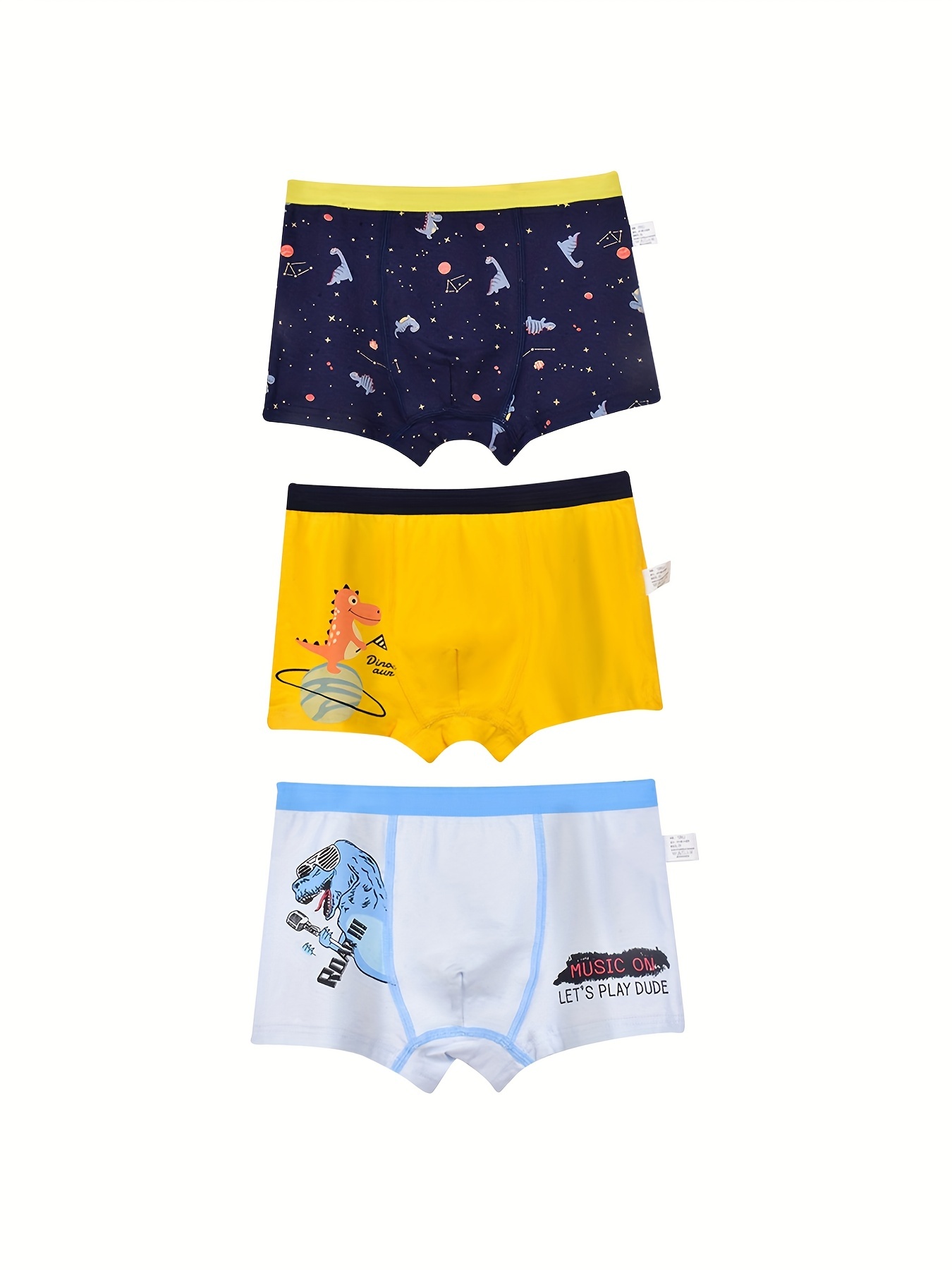 3 PCS Kids Boys Underwear Cartoon Dinosaur Children Shorts Panties for Toddler  Boxers Stripes Teenagers Cotton Underpants - buy 3 PCS Kids Boys Underwear  Cartoon Dinosaur Children Shorts Panties for Toddler Boxers