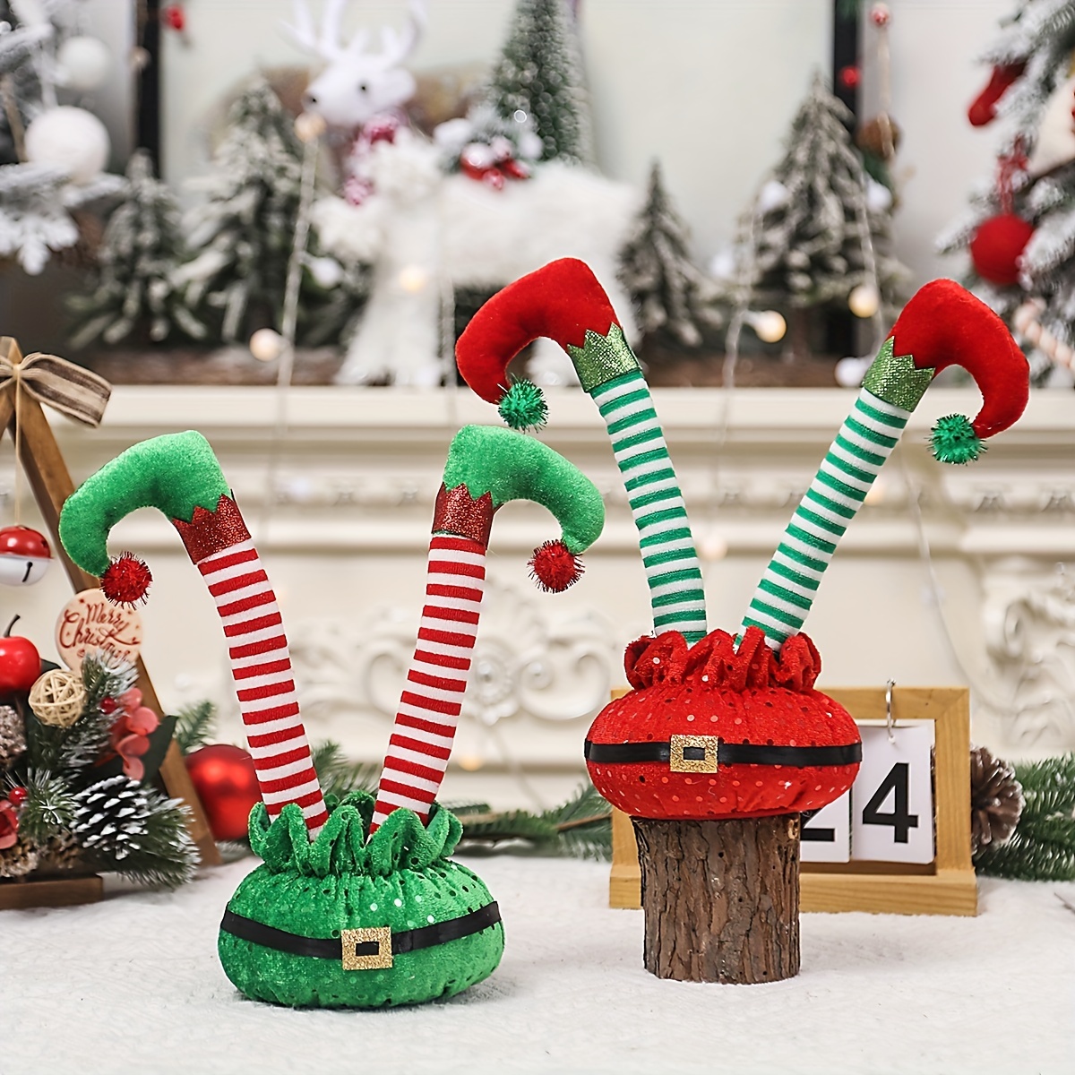 1pc Christmas Decorations Upside Down Decorations Christmas ...