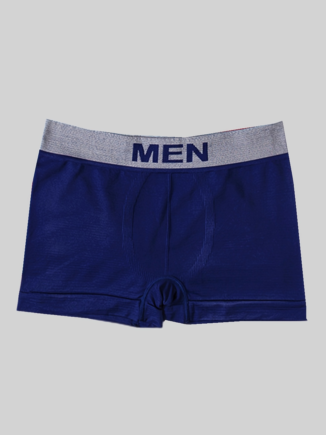 Men's Emotional Face Breathable Boxer Brief Soft Comfortable