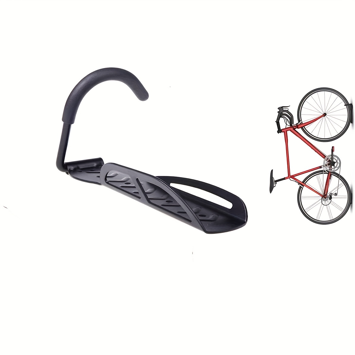 Heavy Duty Bike Hooks Bicycle Wall Mounted Storage Hooks - Temu
