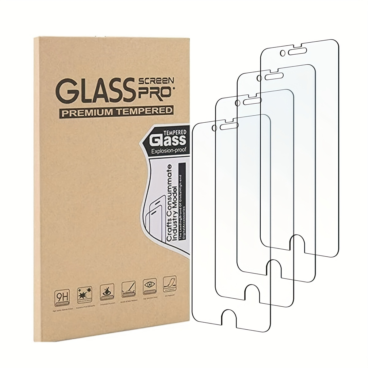 2.5D Tempered Glass - iPhone SE 3 (2022) / SE 2 (2020)