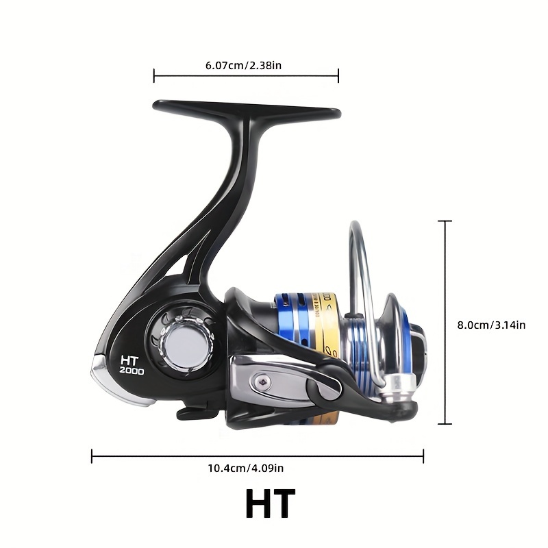 1000 2000 Series Ultra Light Sea Bass Spinning Fishing Wheel 5+1BB