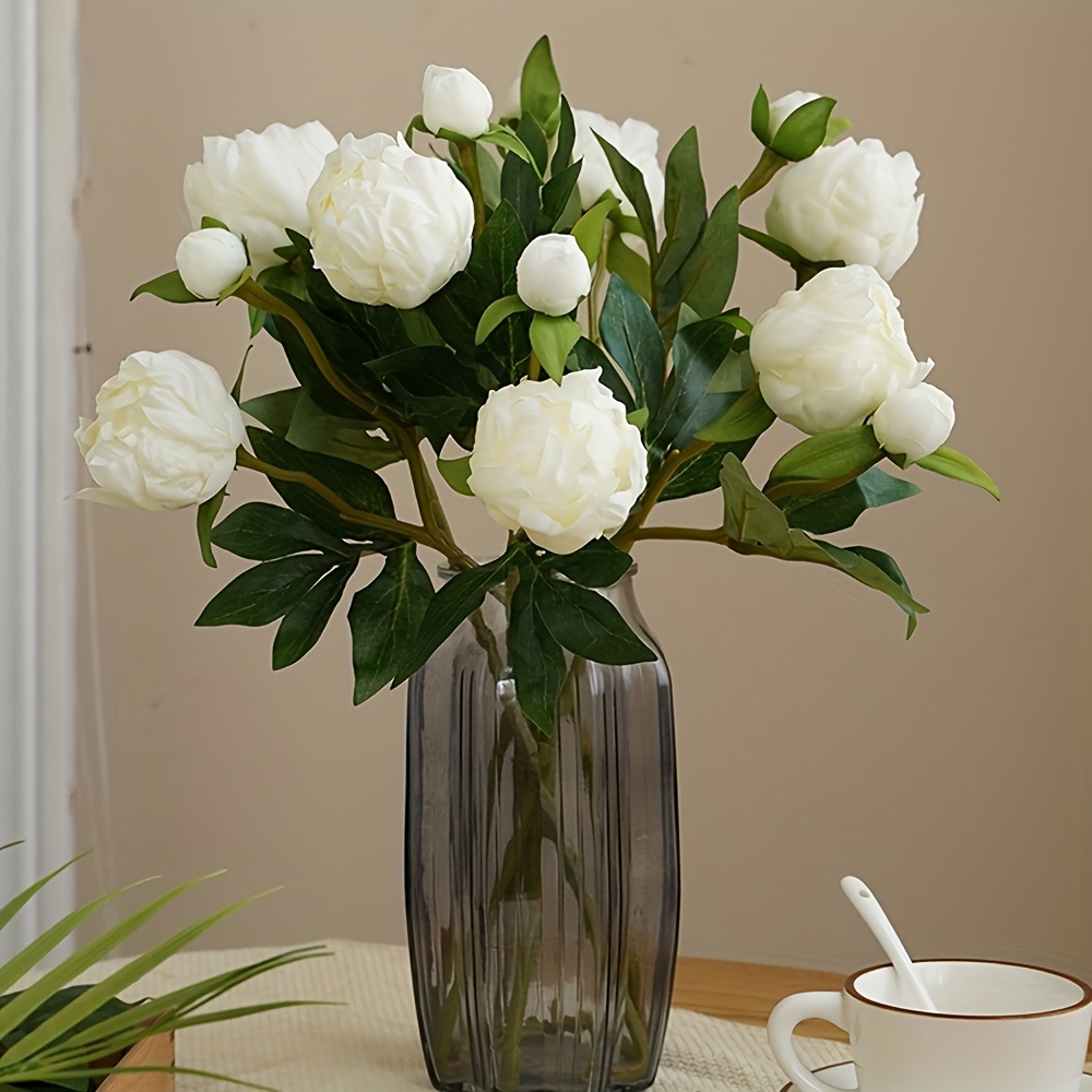 1 Sfera Fiori Peonia Rosa Artificiale Fiori Decorativi - Temu Italy