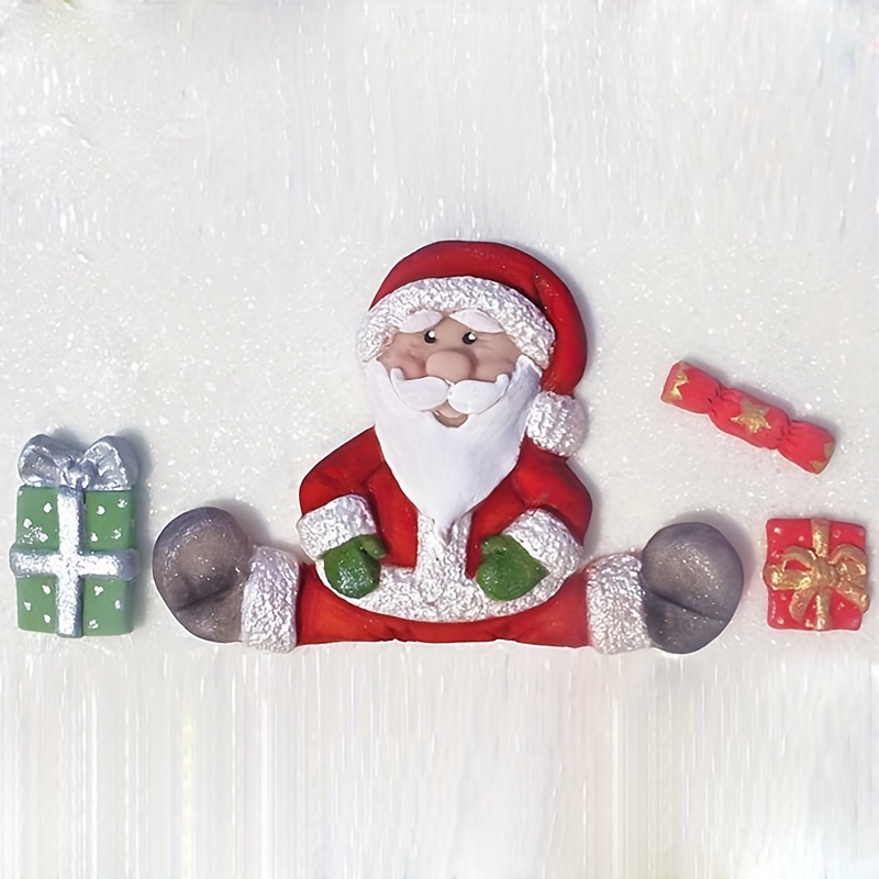 BKFYDLS Round Cake Pans, Christmas Santa Claus Silicone For Chocolate Cake  Pudding Soap Round Shape Clearance 