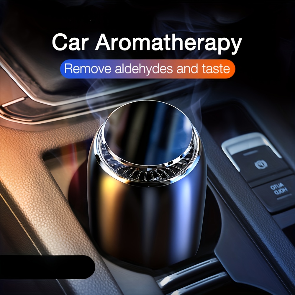 Solar Auto Lufterfrischer Aromatherapie Rotierender ätherische Öle