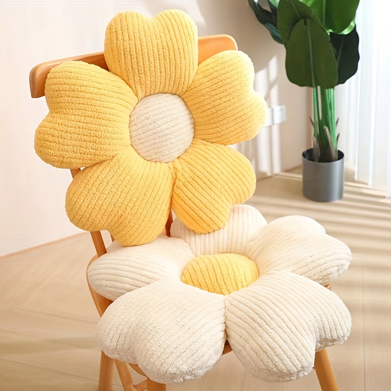 Cuscino In Peluche Fiori 20 Pollici Perfetto L'arredamento - Temu Italy