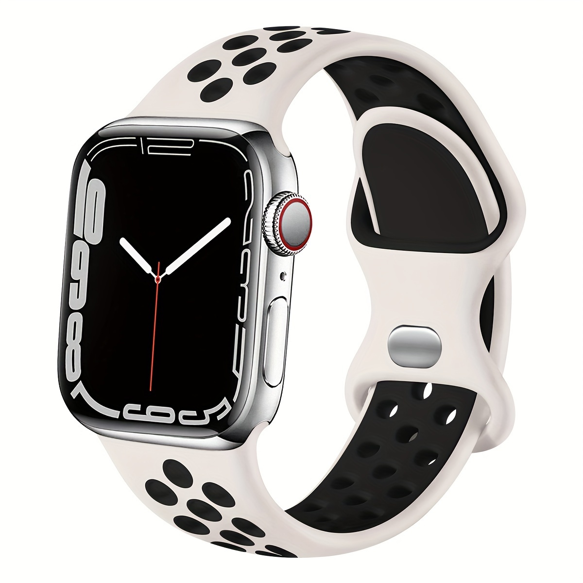 Silicone iWatch Band For Apple Watch Ultra iWatch Series 9 8 7 6 5