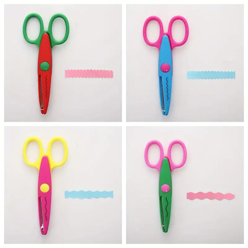Safety Scissors, Plastic Color Scissors, Student Handmade Diy Scissors,  Paper Scissors, Toddler Plastic Scissors