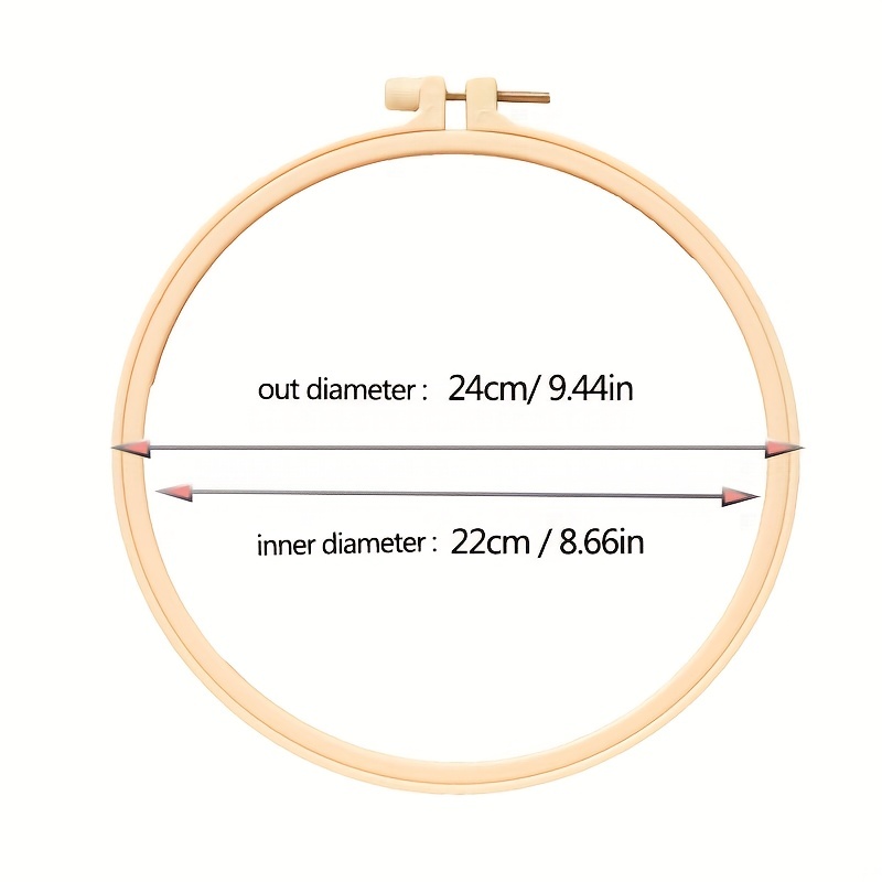 TEMU 1pc Embroidery Bandage Kit For Sewing Diy Handmade Cross Stitch Embroidery Brace Auxiliary Tool