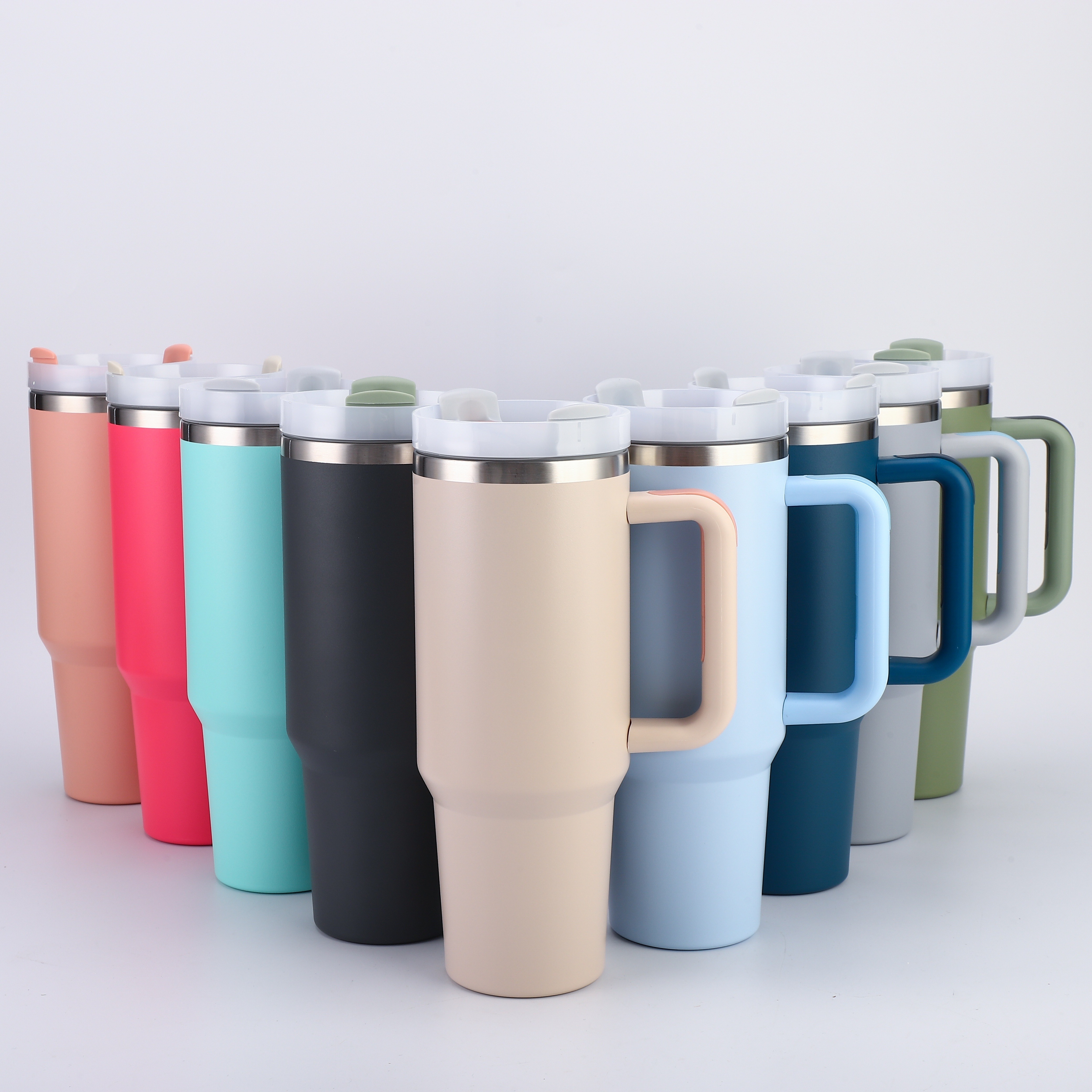 Reusable Simple Modern 40 Oz Tumbler Water Bottle Thermos with Lid